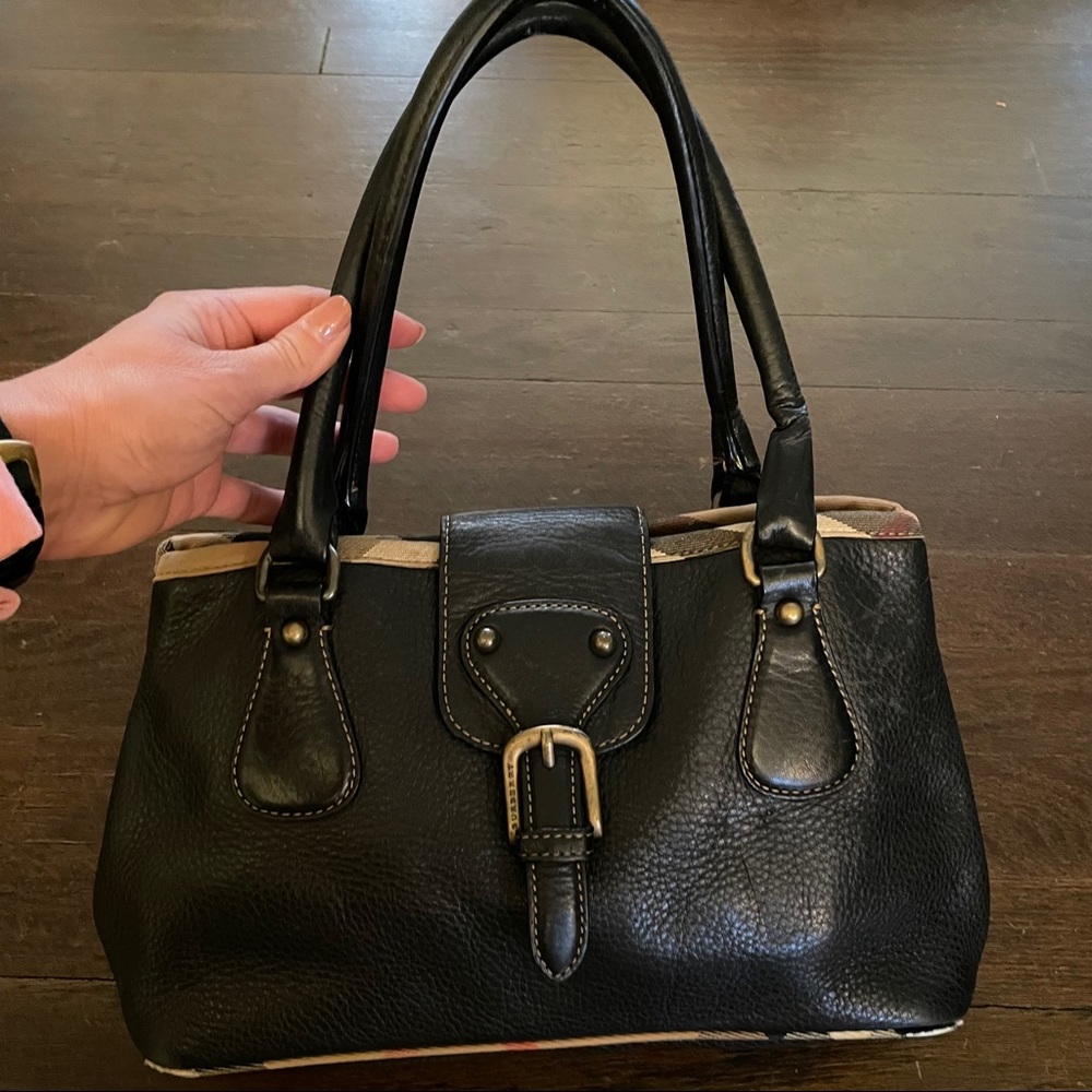 Black Burberry Handbag